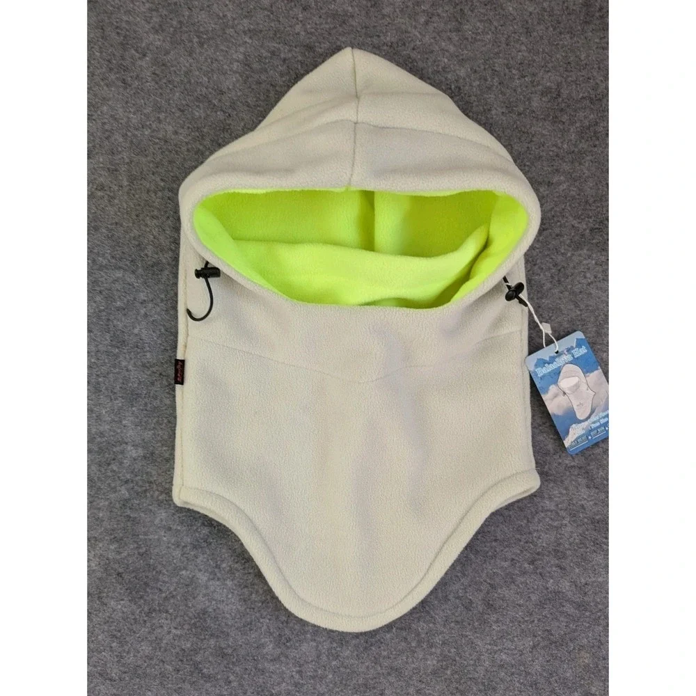 NWT Purjoy Multipurpose Thermal Warm Fleece Balaclava Hood Full Face Mask